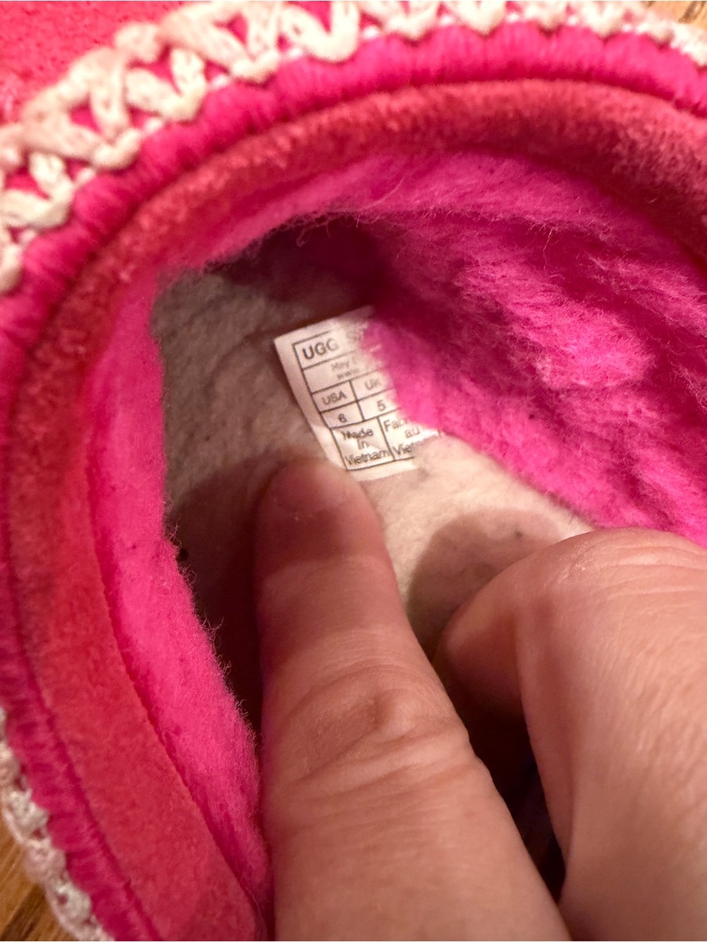 UGG Tasman Slipper
Taffy Pink (Women's) - Picture 7 of 7